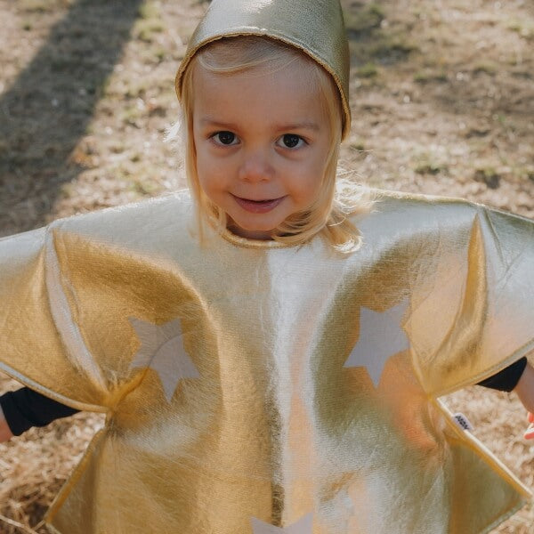 POIUIYQA Disfraz Estrella de Navidad para Niños y Niñas, Traje Dorado Grande para Eventos Escolares, Fiestas Infantiles y Navidad POIUIYQA Disfraz Estrella de Navidad para Niños y Niñas, Traje Dorado Grande para Eventos Escolares, Fiestas Infantiles y Navidad
