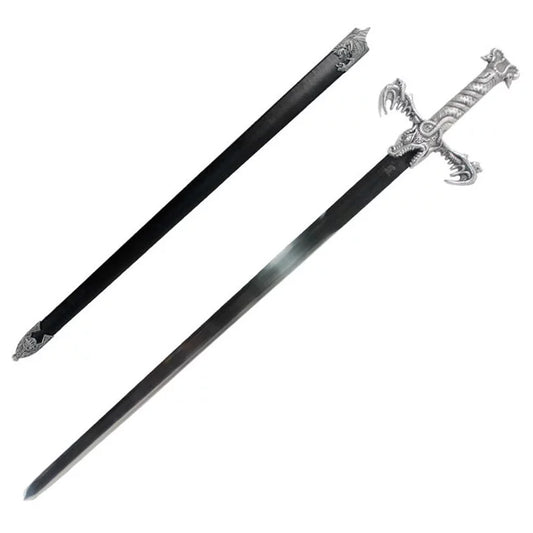Espada Bárbaro de Acero con funda