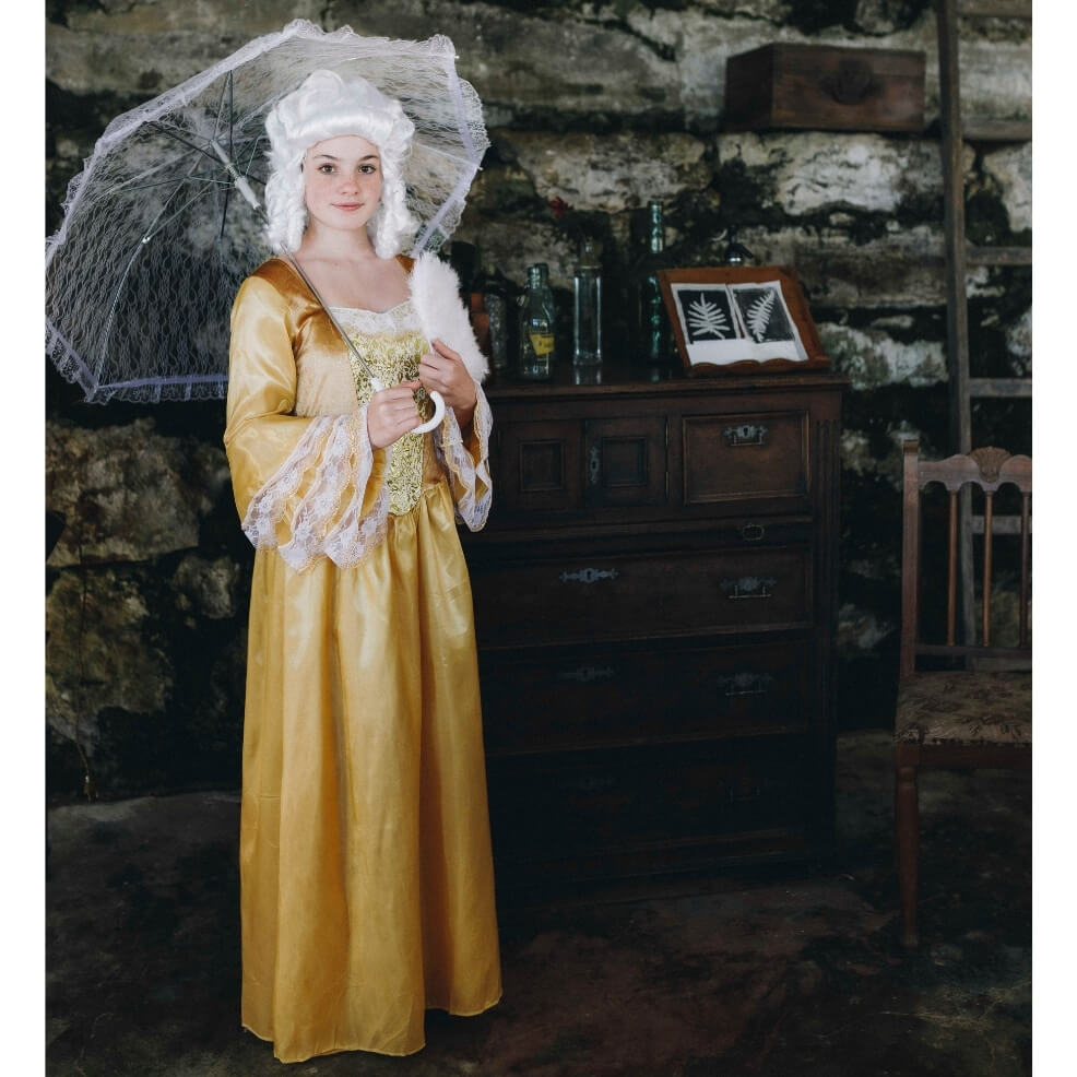 Disfraz de Duquesa Barroca Dorado para mujer
