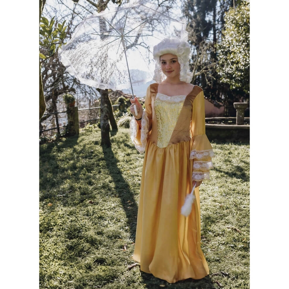 Disfraz de Duquesa Barroca Dorado para mujer