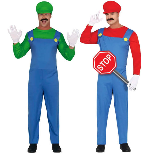 Disfraces en pareja de Mario y Luigi