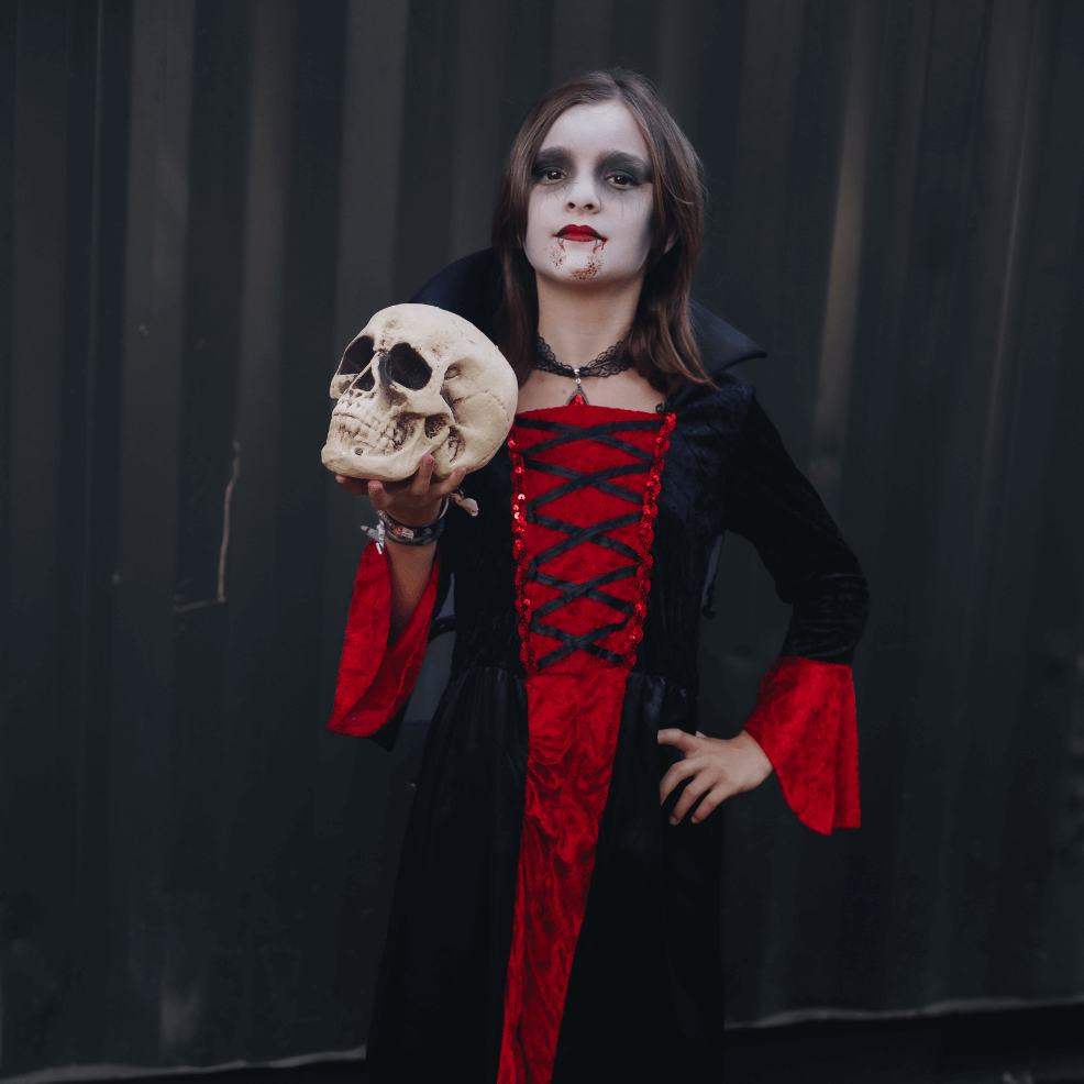 Disfraz vampiresa niña