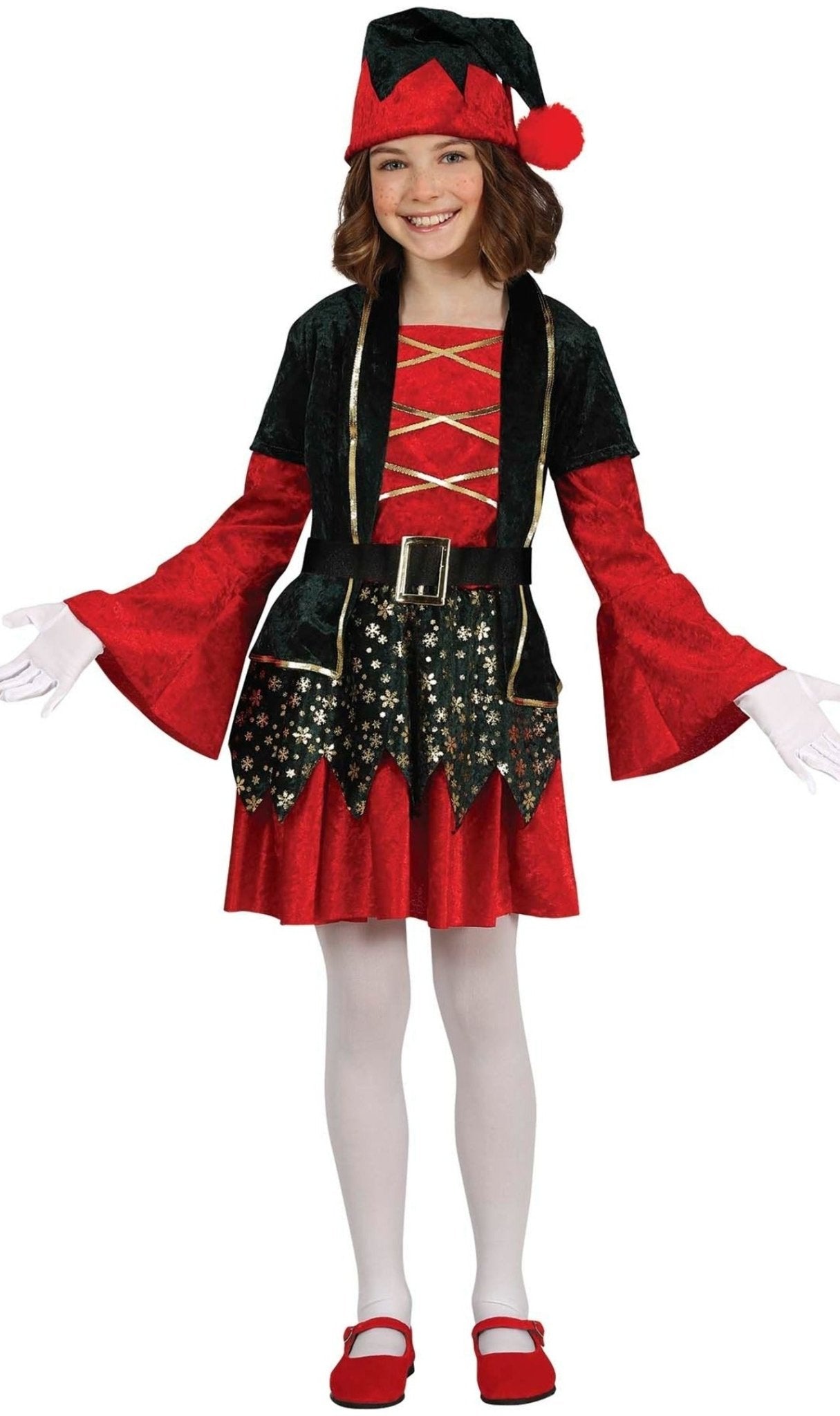 Disfraces en Grupo de Elfos Copos