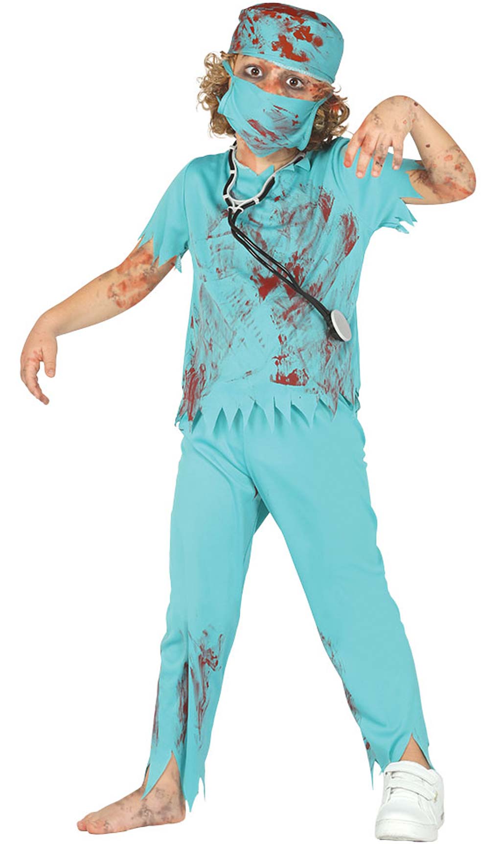 Disfraces en Grupo de Médicos y Enfermeras Zombies