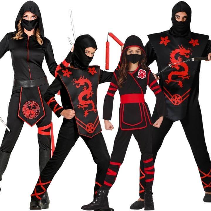 Disfraz de Ninja Secreta para mujer adulta