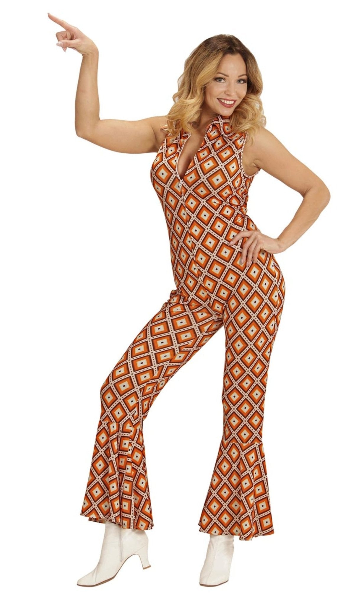 Disfraces en Grupo de Años 70 Rombos