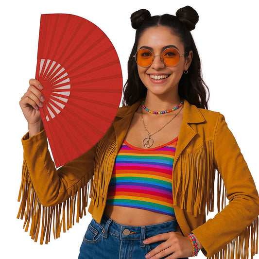 Abanico Rojo Grande