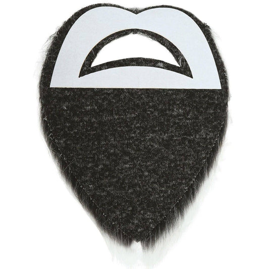 Barba con Bigote Gris