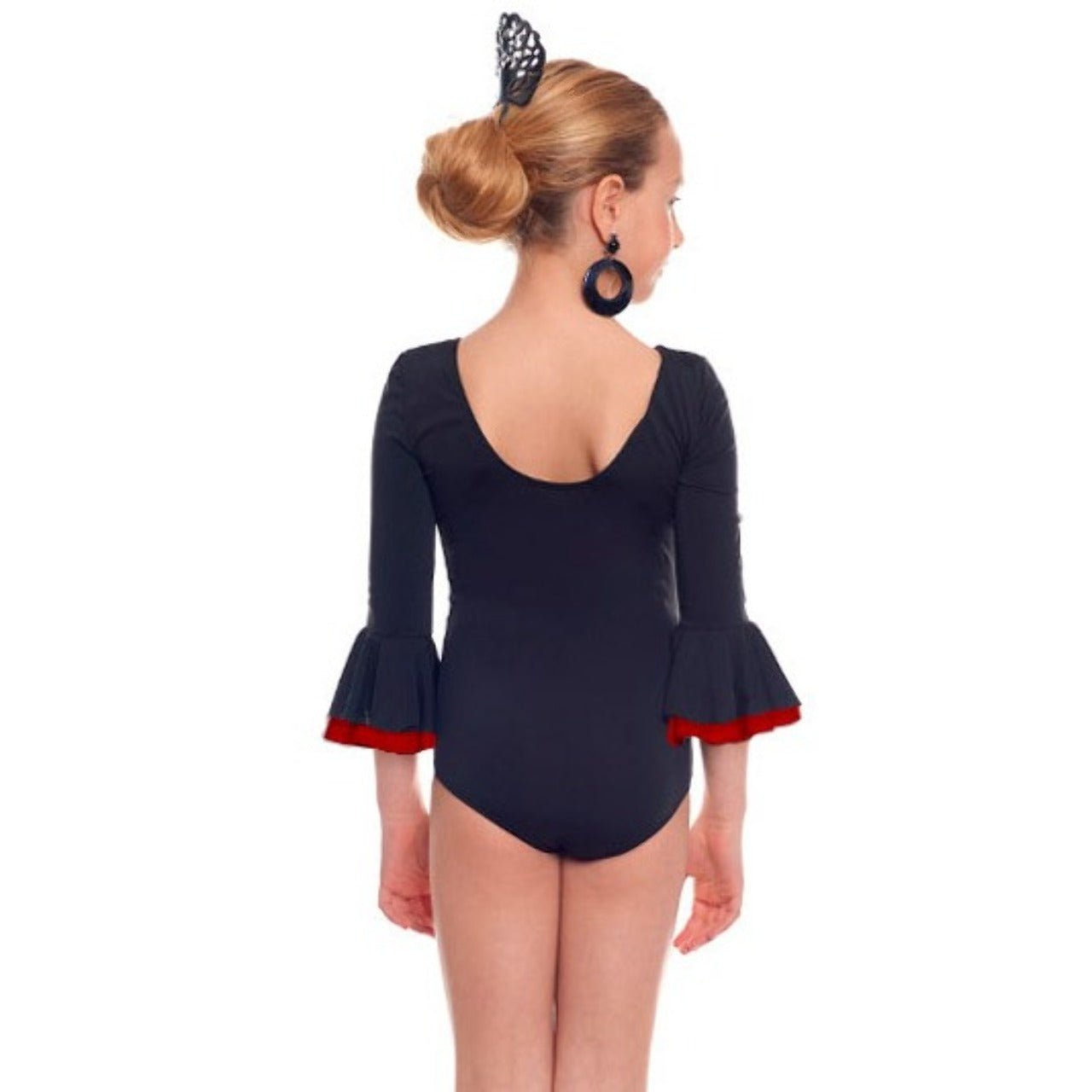 Body Flamenco Negro infantil