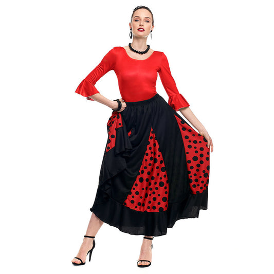 Body Flamenco Rojo para mujer