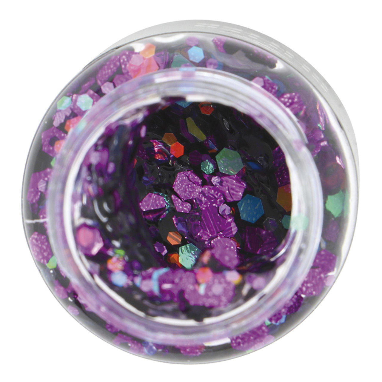 Bote de Glitter en Gel Lila