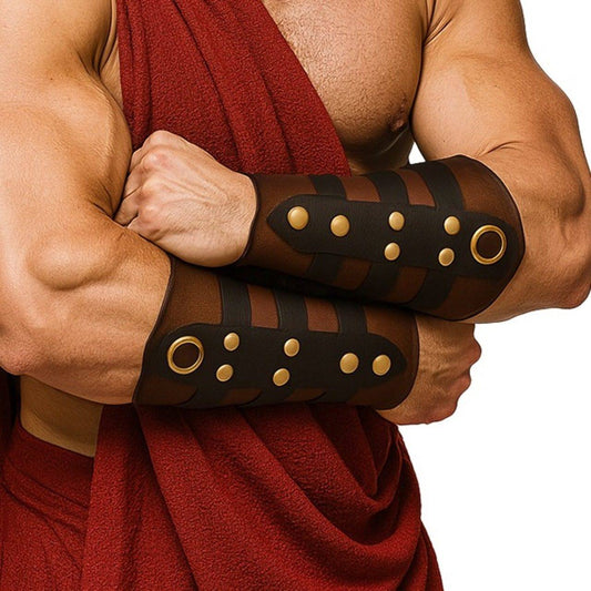 Brazaletes de Gladiador Romano