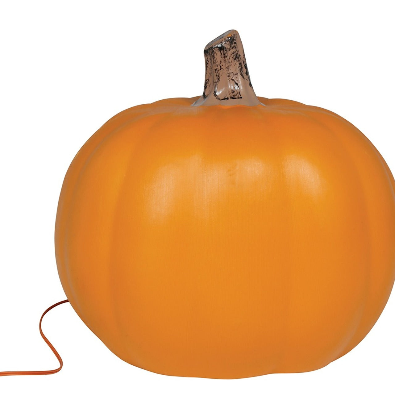 Calabaza Naranja Siniestra con Luz