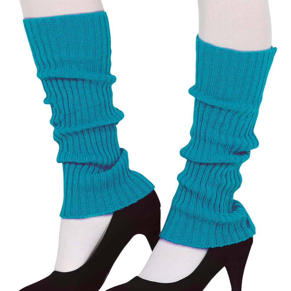 Calentadores Azul Fuerte Neón