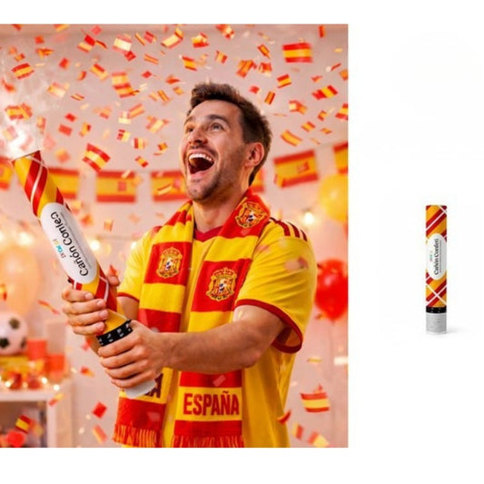 Cañón Confeti España 40cm