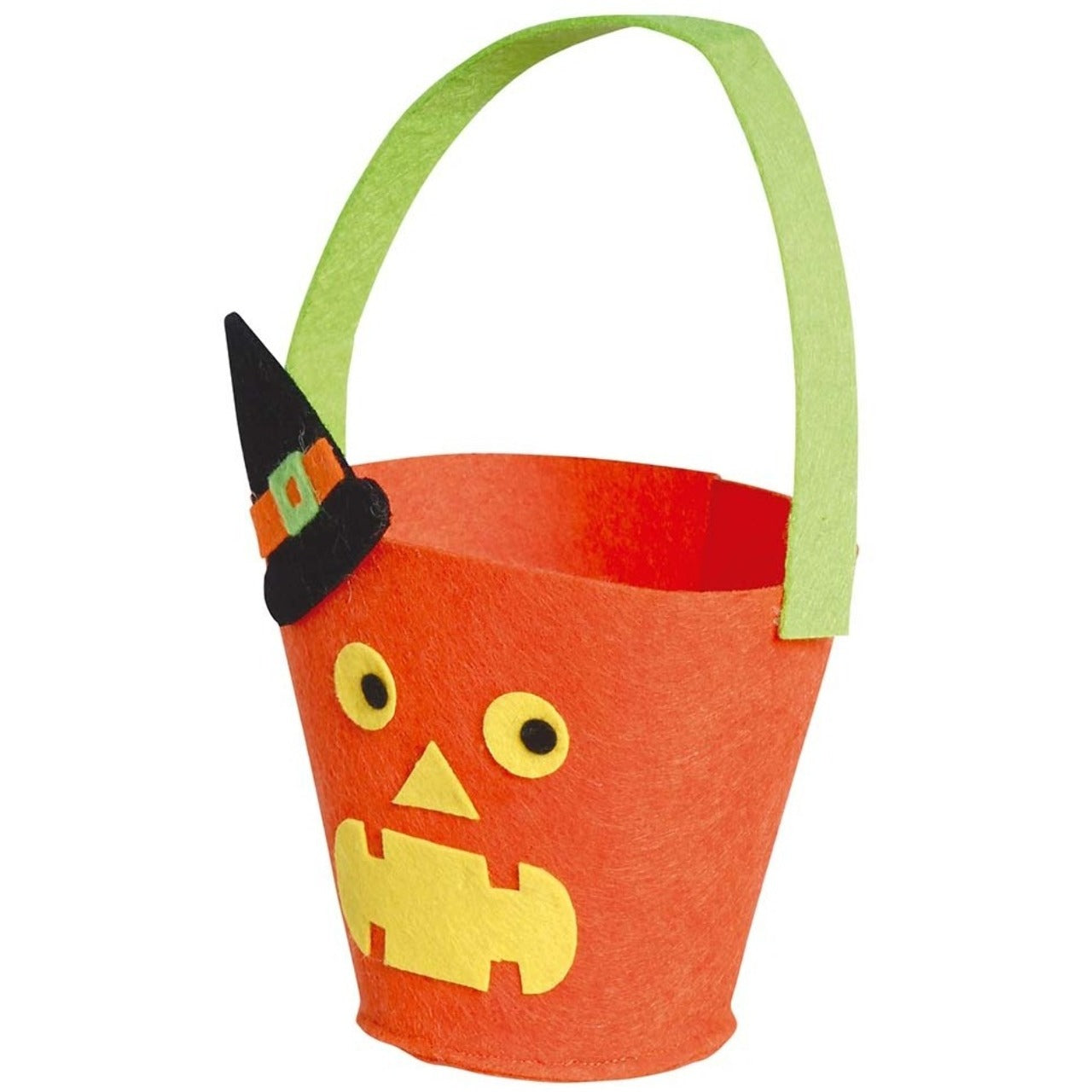 Cesta de Calabaza Asustada