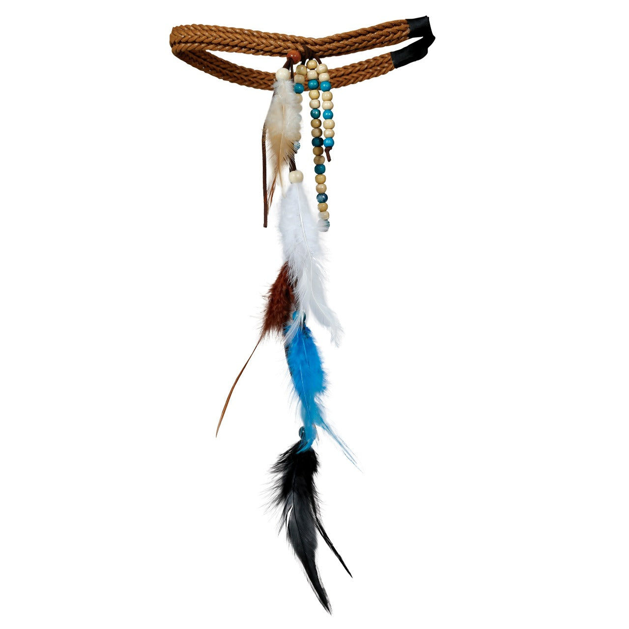Cinta de India con Plumas