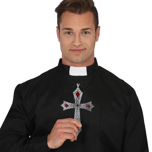 Collar de Cruz Gótica Siniestra