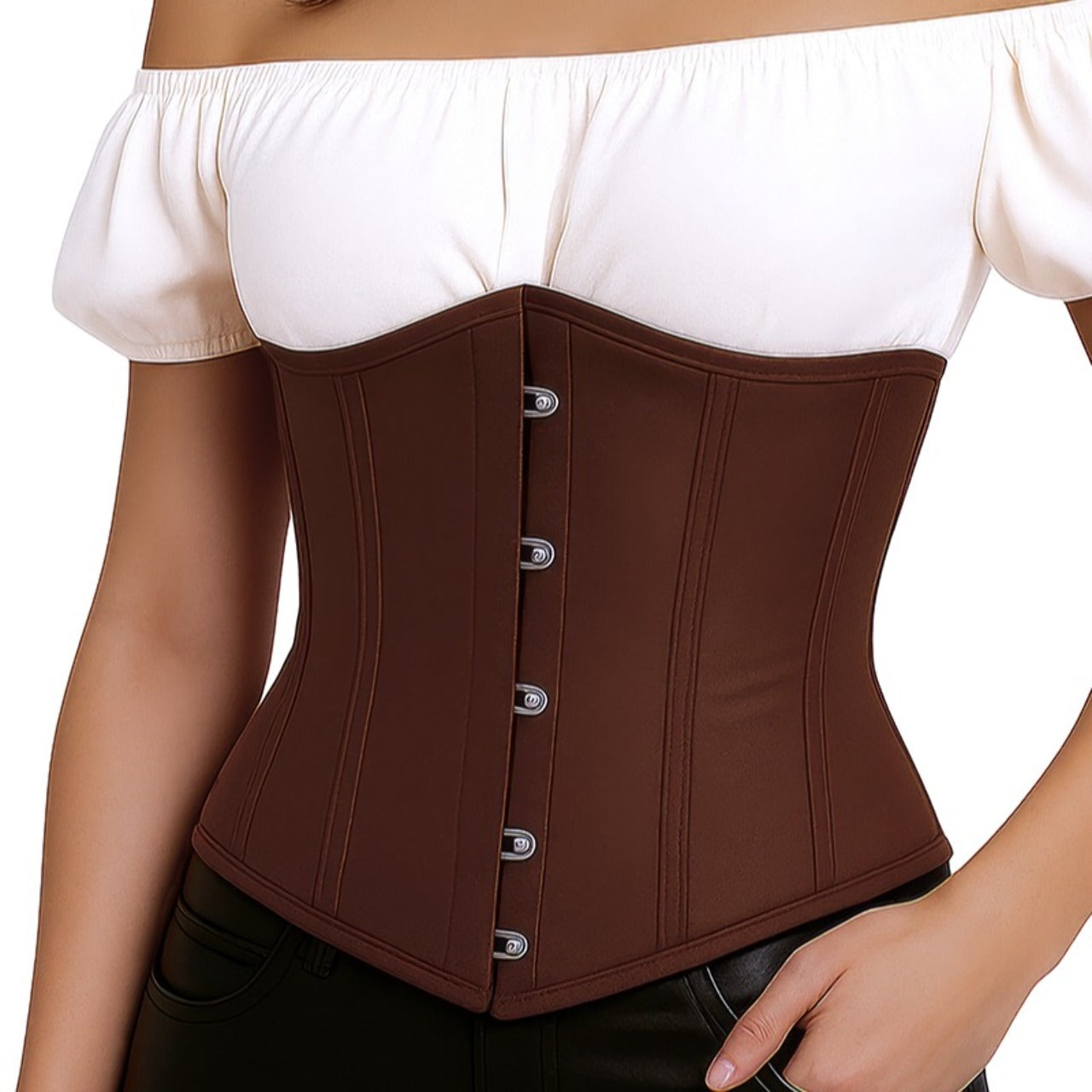 Corset Marrón Bustier