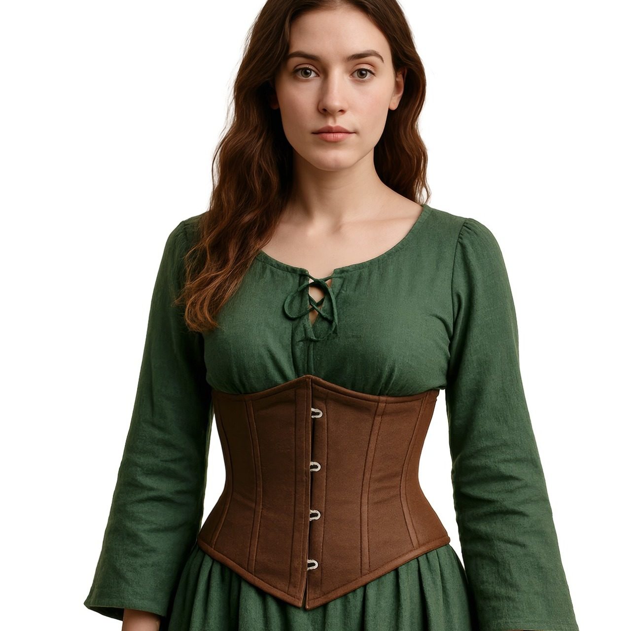 Corset Marrón Bustier