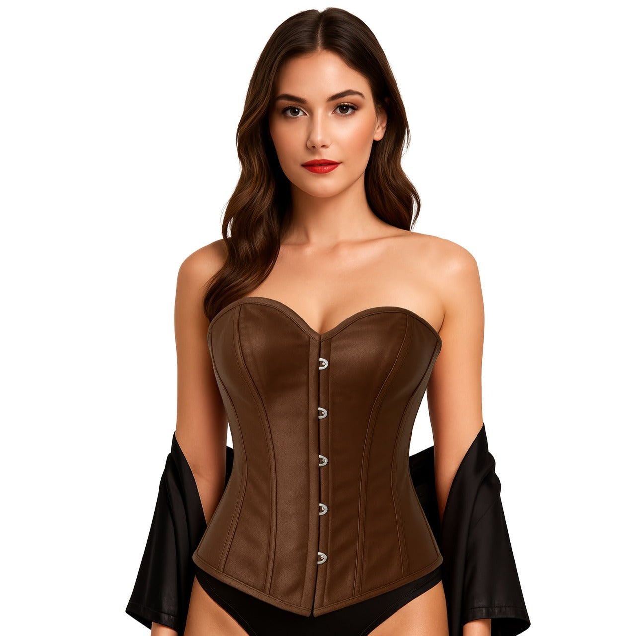 Corset Marrón Corazón