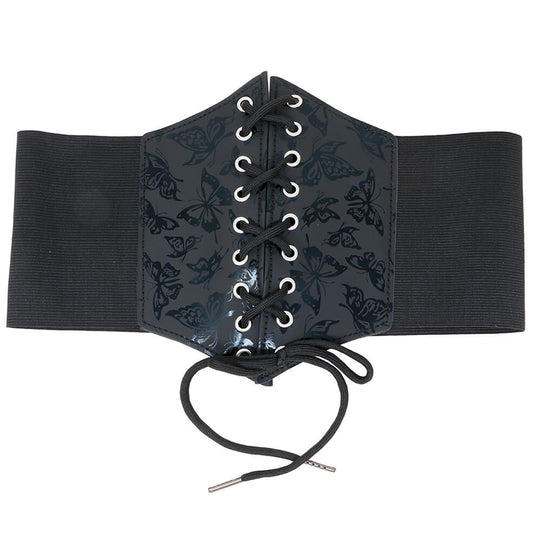Corset Negro Mariposas
