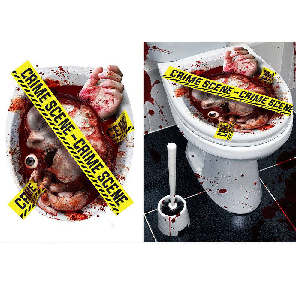 Decoración WC "CRIME SCENE"