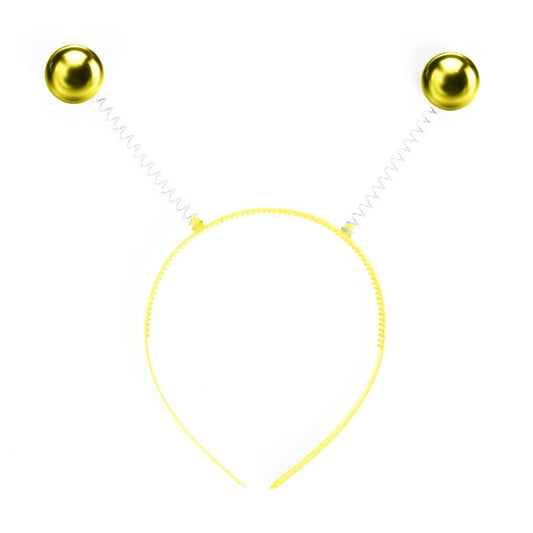 Diadema de Bolas Doradas