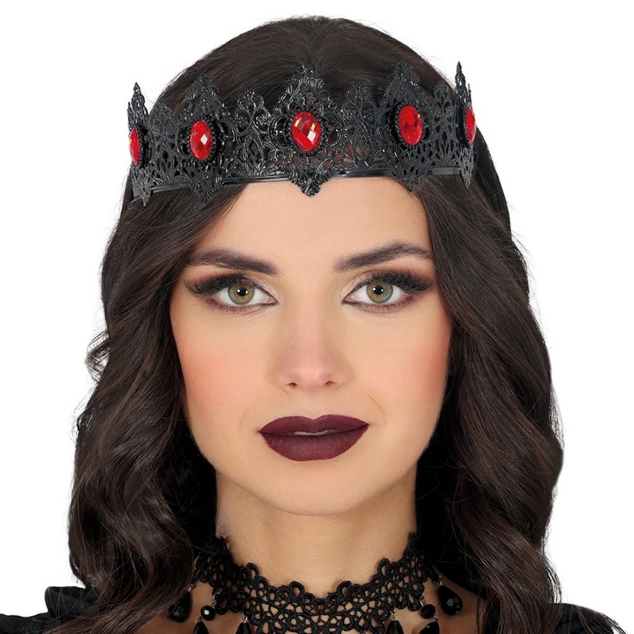 Diadema de Corona de Reina Negra