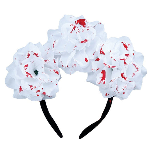 Diadema de Novia Cadáver Ensangrentada
