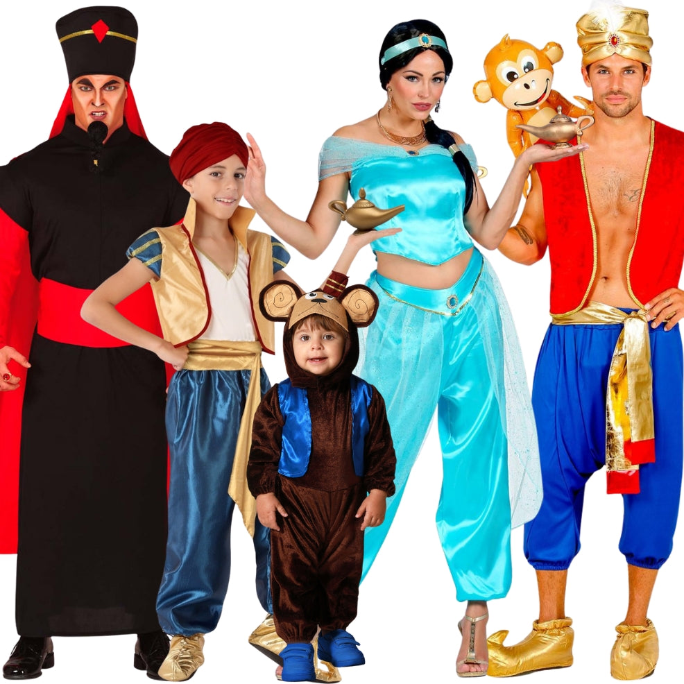 Disfraces en grupo de Aladin