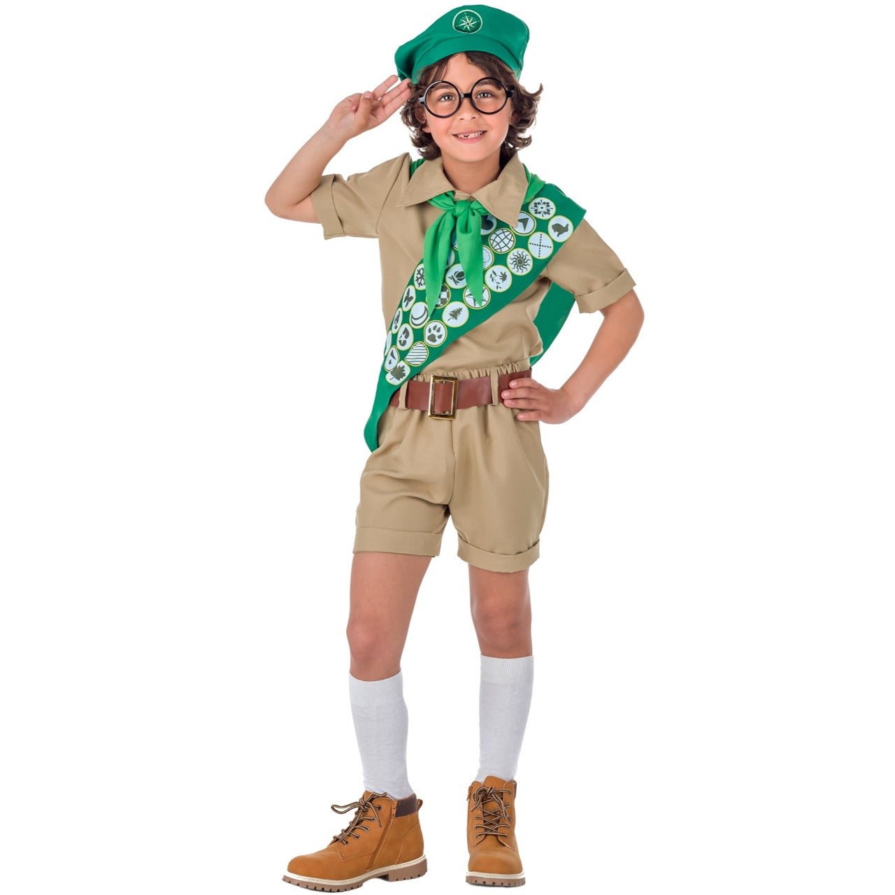 Disfraces en grupo de Boy Scout