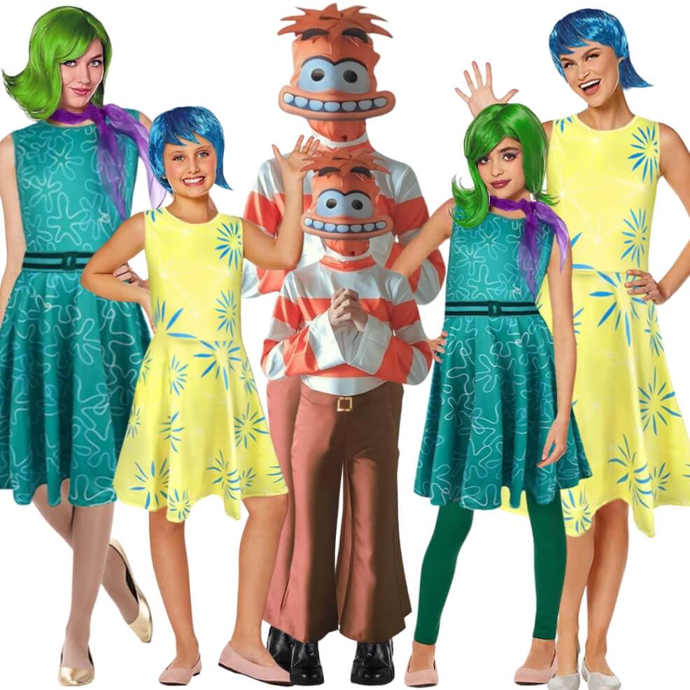 Disfraces en grupo de Inside Out
