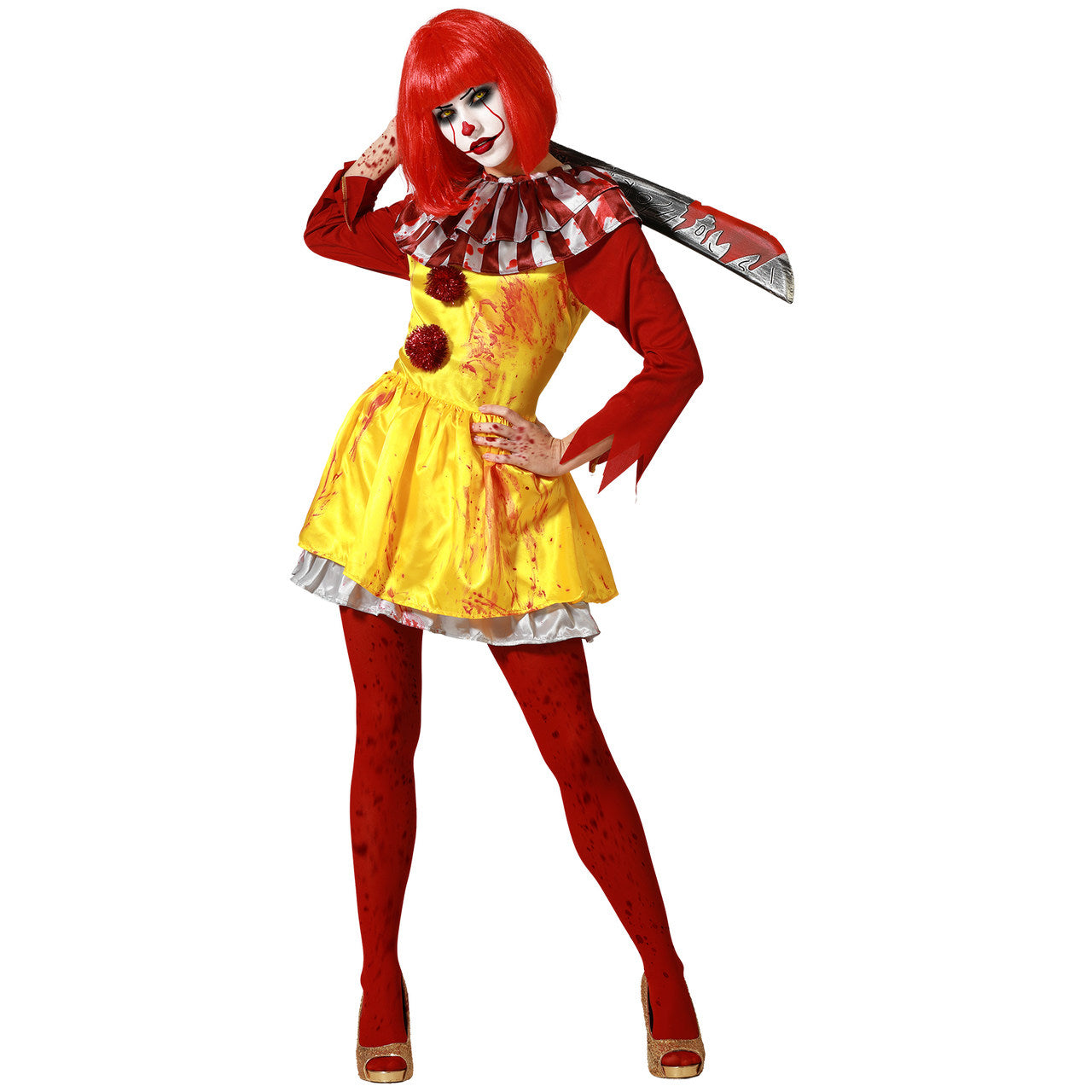 Disfraces en grupo de Payaso McDonald Siniestros