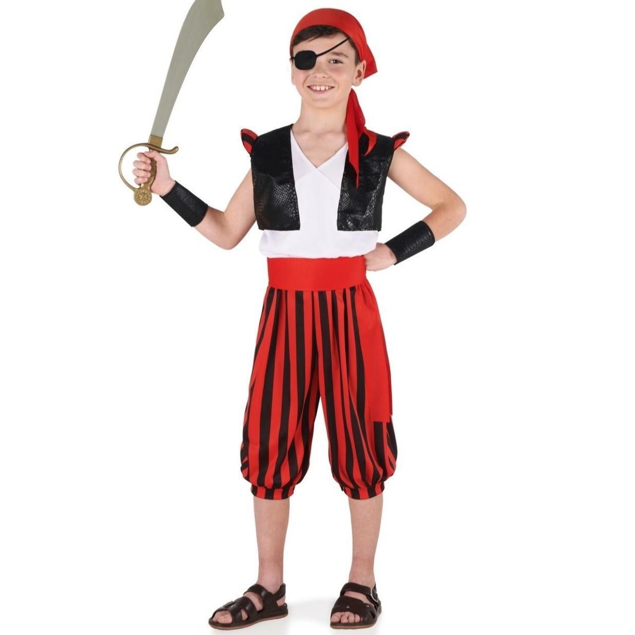 Disfraces en grupo de Piratas Tuertos