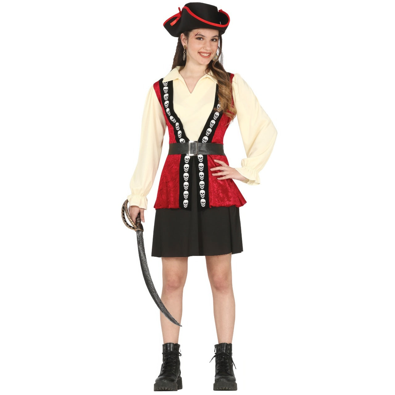 Disfraces en grupo de Piratas Valientes