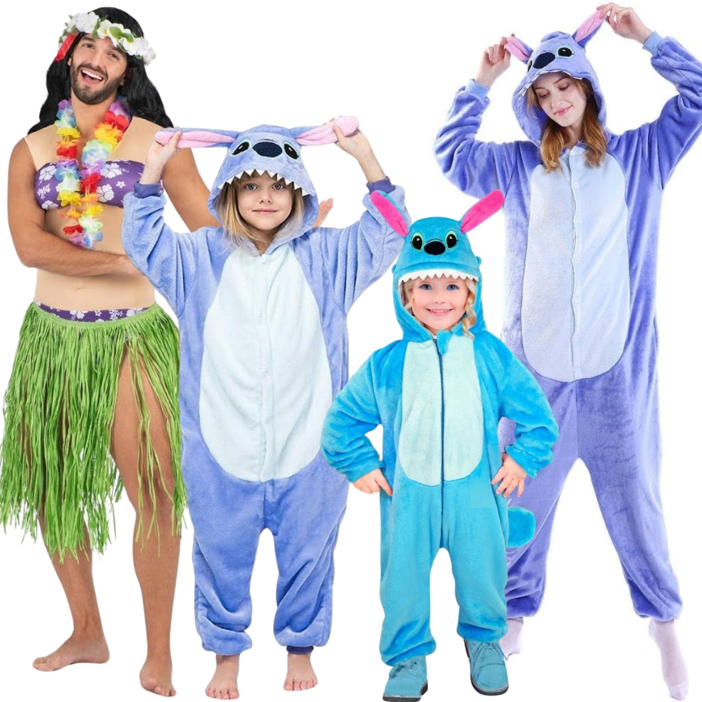 Disfraces en grupo de Stitch
