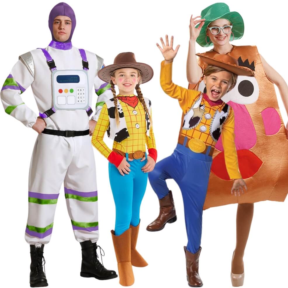 Disfraces en grupo de Toy Story