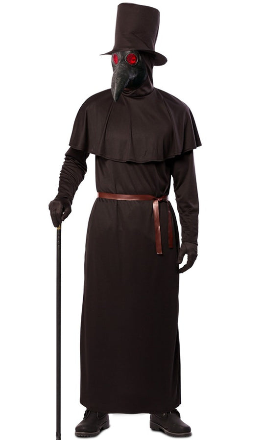 Disfraces en pareja de Doctor y Enfermera Peste