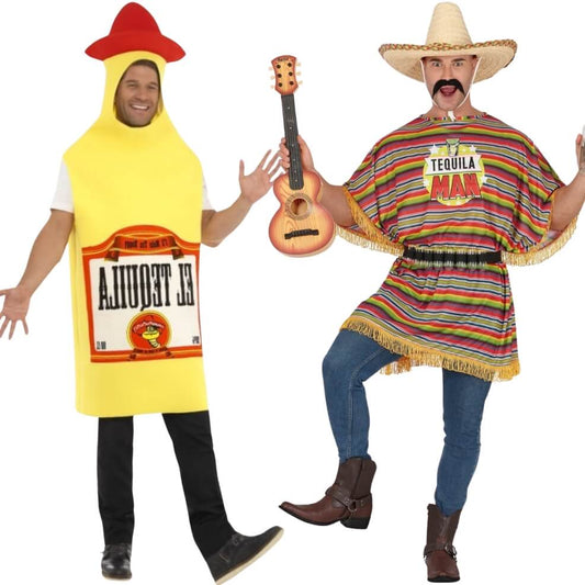 Disfraces en pareja de Tequila y Mexicano