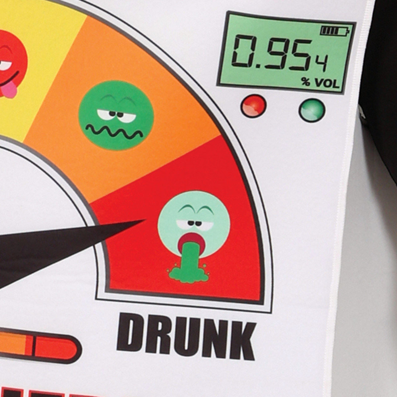 Disfraz de Alcoholímetro Divertido para adulto