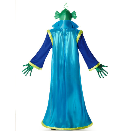 Disfraz de Alien Cosmos Azul para adulto