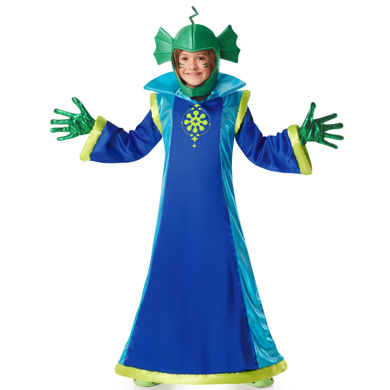 Disfraz de Alien Cosmos Azul infantil