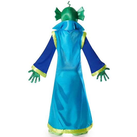 Disfraz de Alien Cosmos Azul infantil