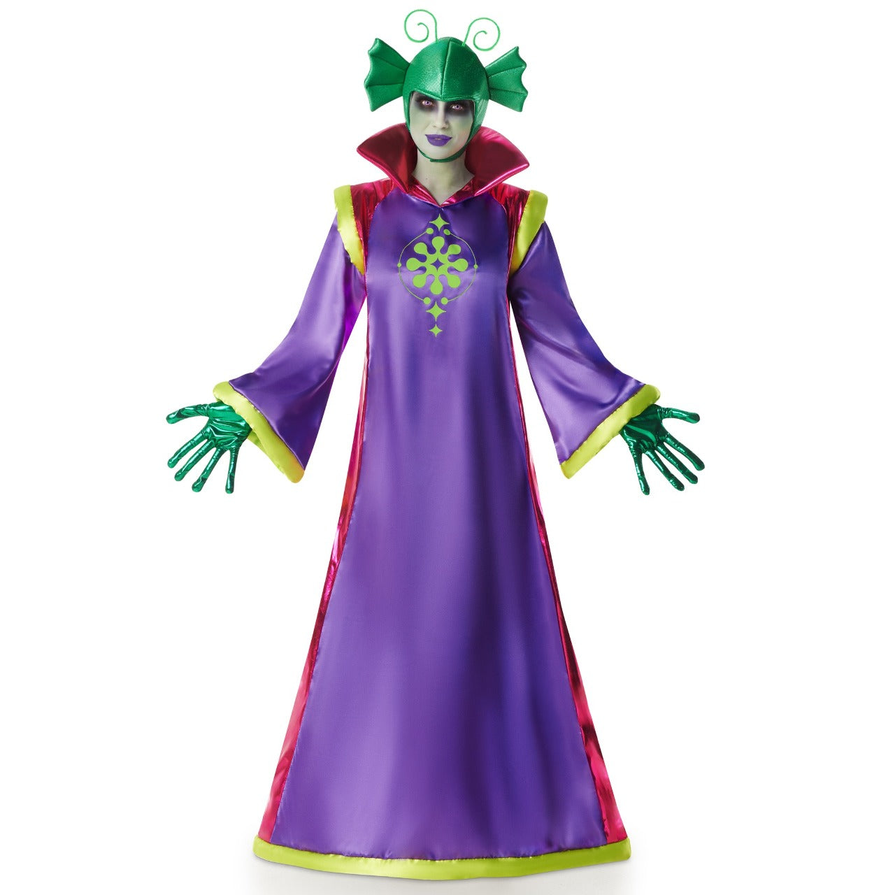 Disfraz de Alien Cosmos Morado para adulto