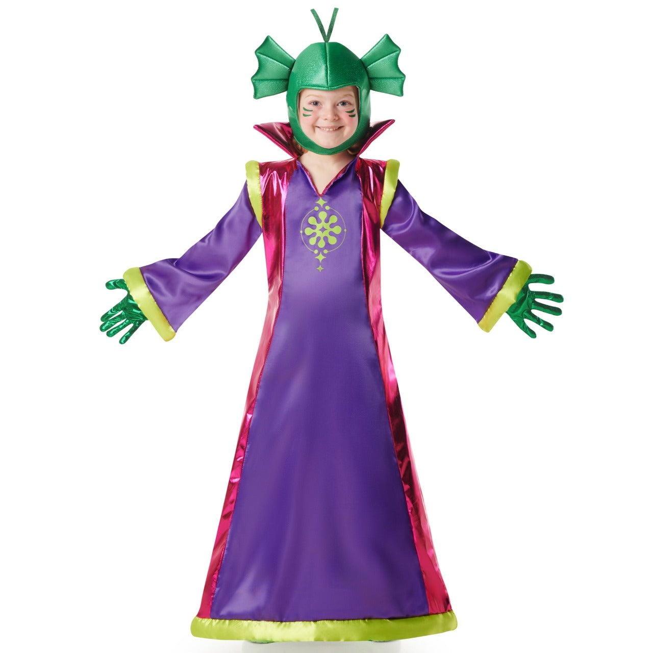 Disfraz de Alien Cosmos Morado infantil