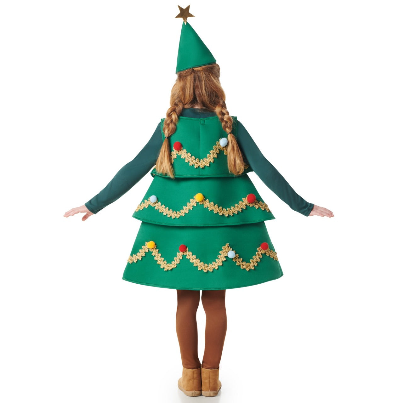 Disfraz de Árbol de Navidad Decorado infantil