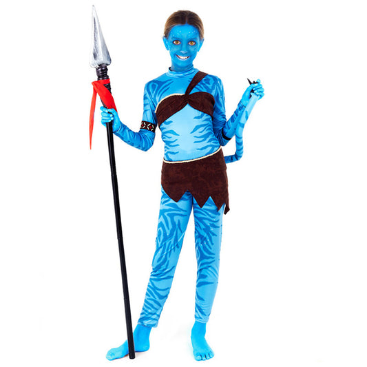 Disfraz de Avatar Tribal para niña