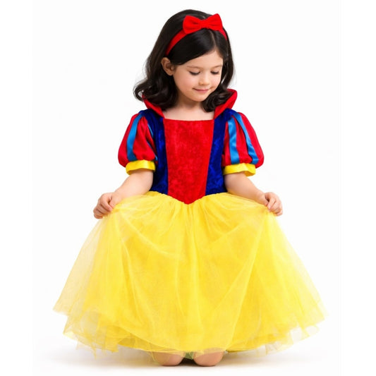 Disfraz de Blancanieves Lujo para niña