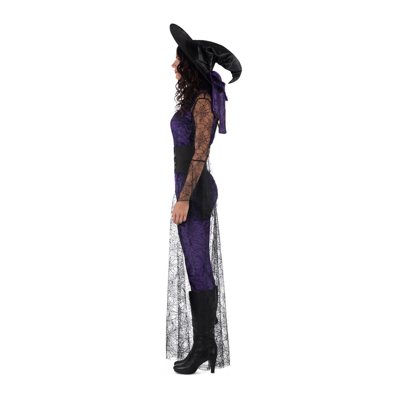 Disfraz de Bruja Aquelarre Morada para mujer